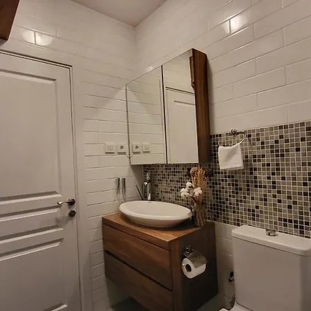 Flat With Bosphorus View In Rumelihisari 아파트